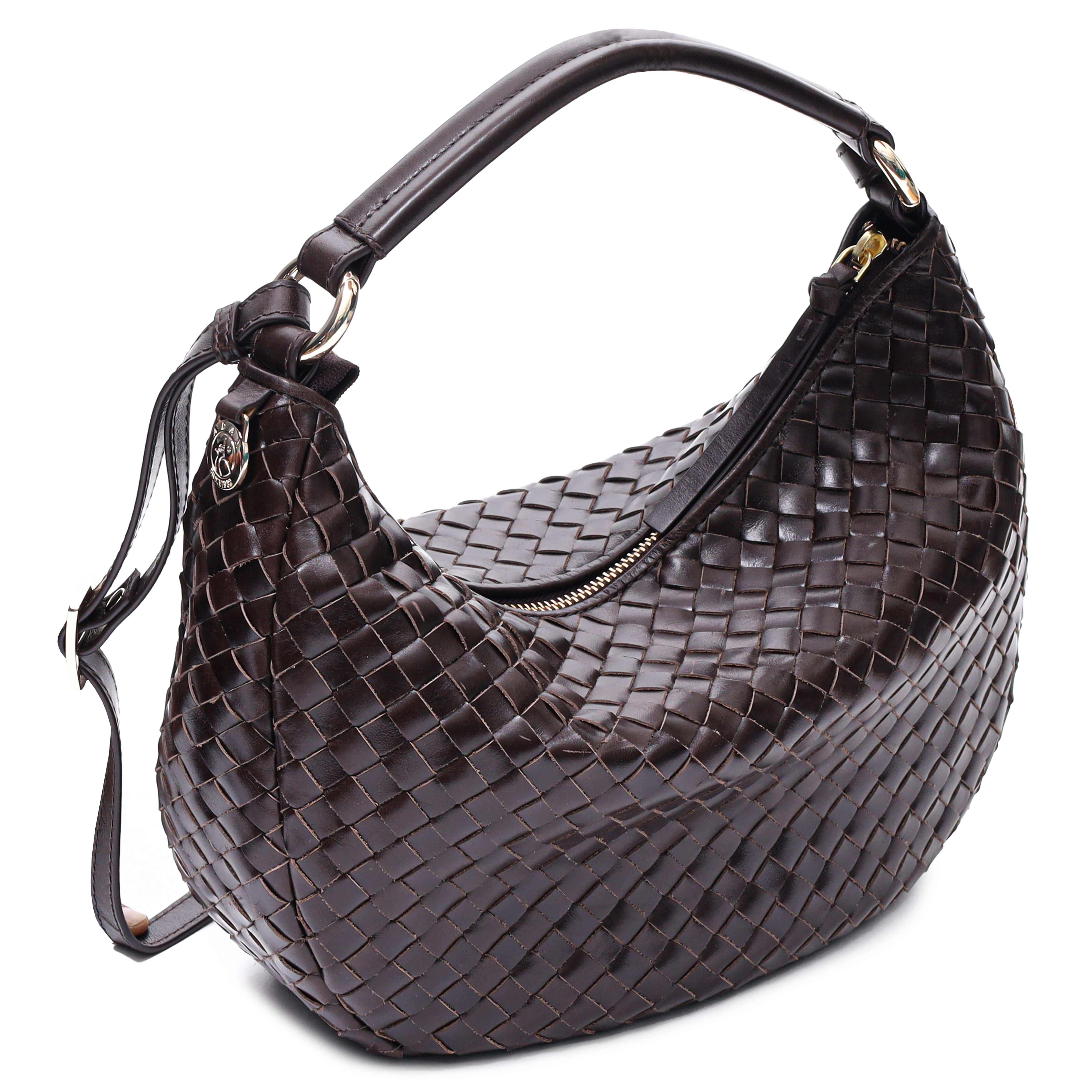 Salerno Marlin skuldertaske - Dark Brown